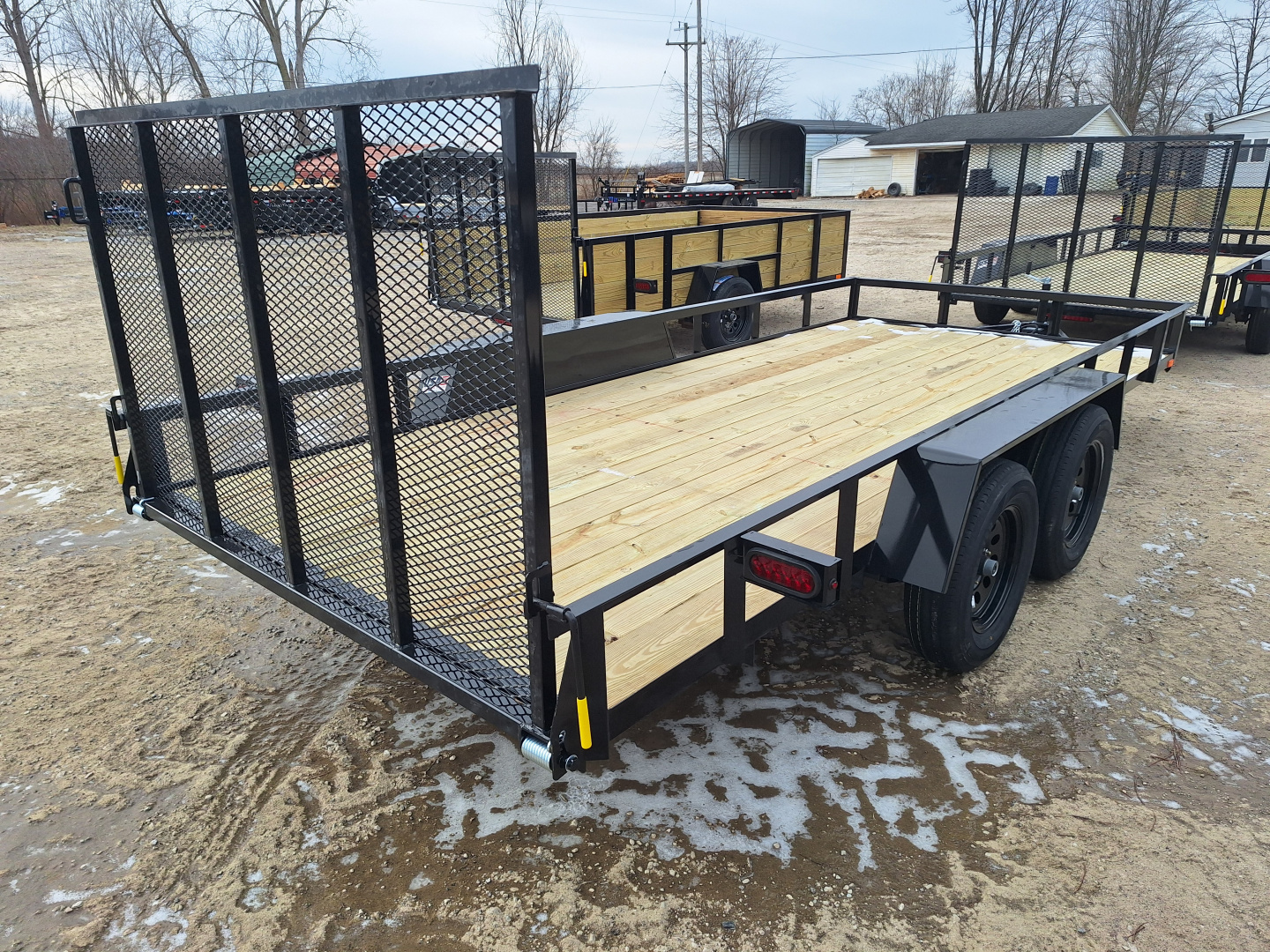 New 2026 AMO 82x16' Lowside Landscape Trailer