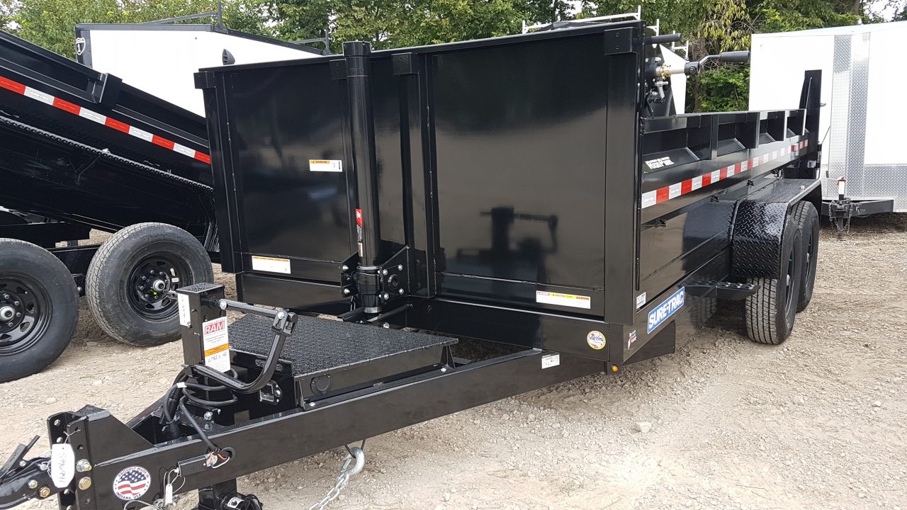 New 2027 Sure-Trac 82x14 Telescopic Dump Trailer