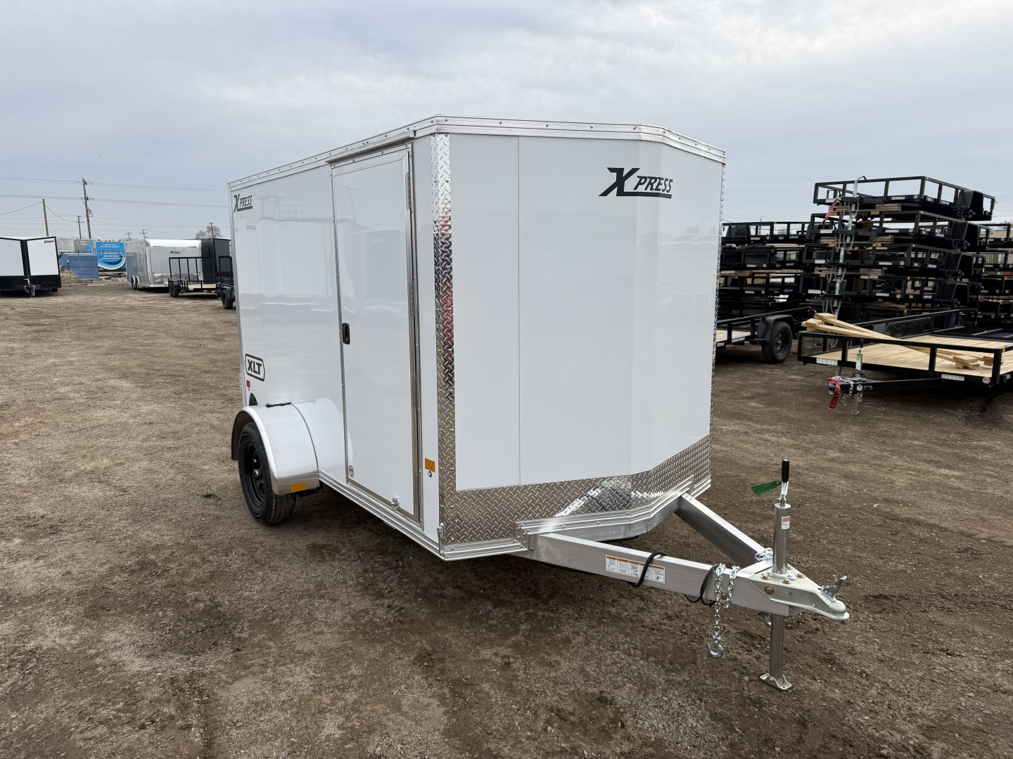 New 2026 ALCOM 6X10 3K XLTP Cargo / Enclosed Trailer