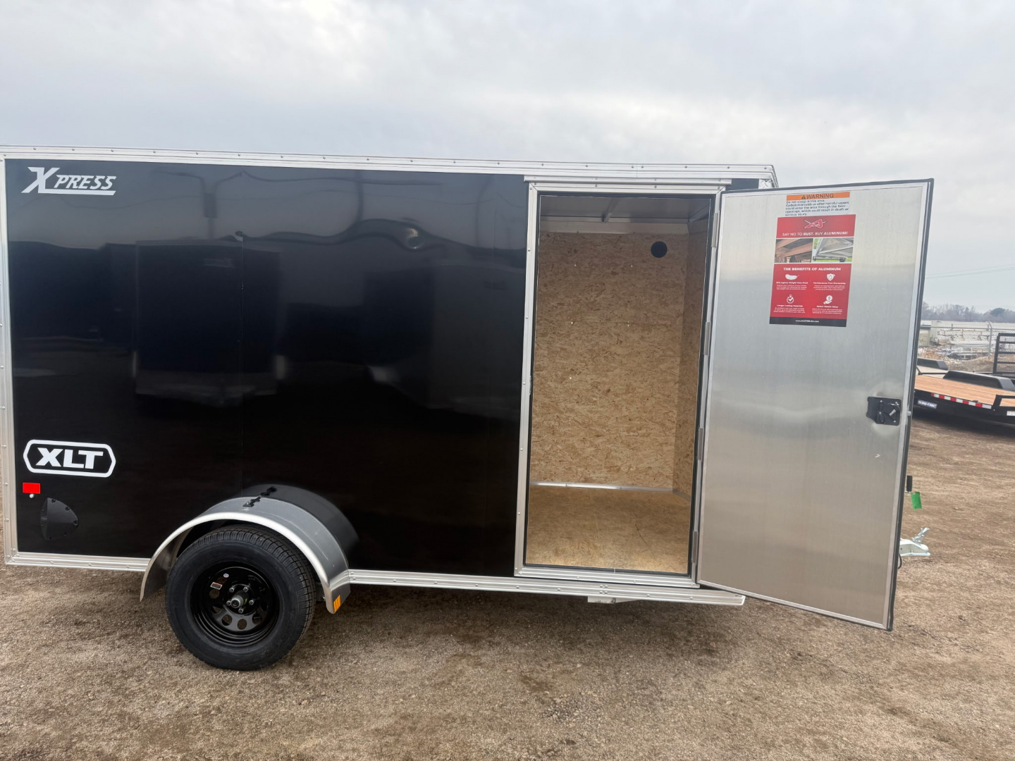 New 2026 ALCOM 6X12 3K XLTP 76" Cargo / Enclosed Trailer