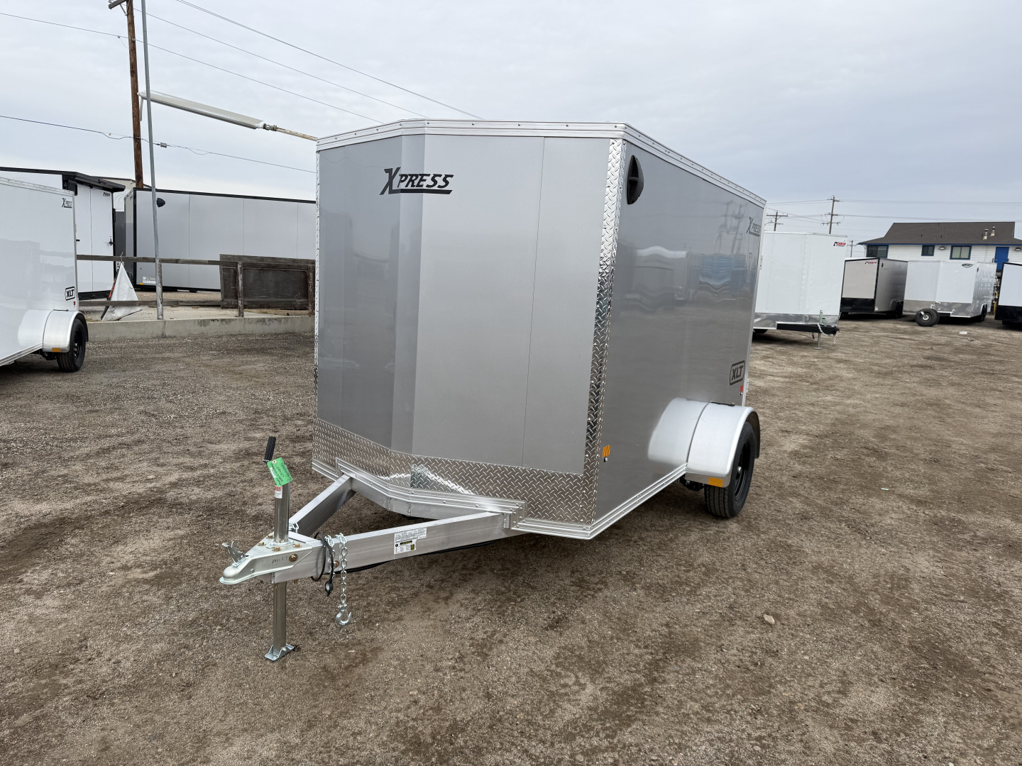 New 2026 ALCOM 6X10 3K XLTP Cargo / Enclosed Trailer