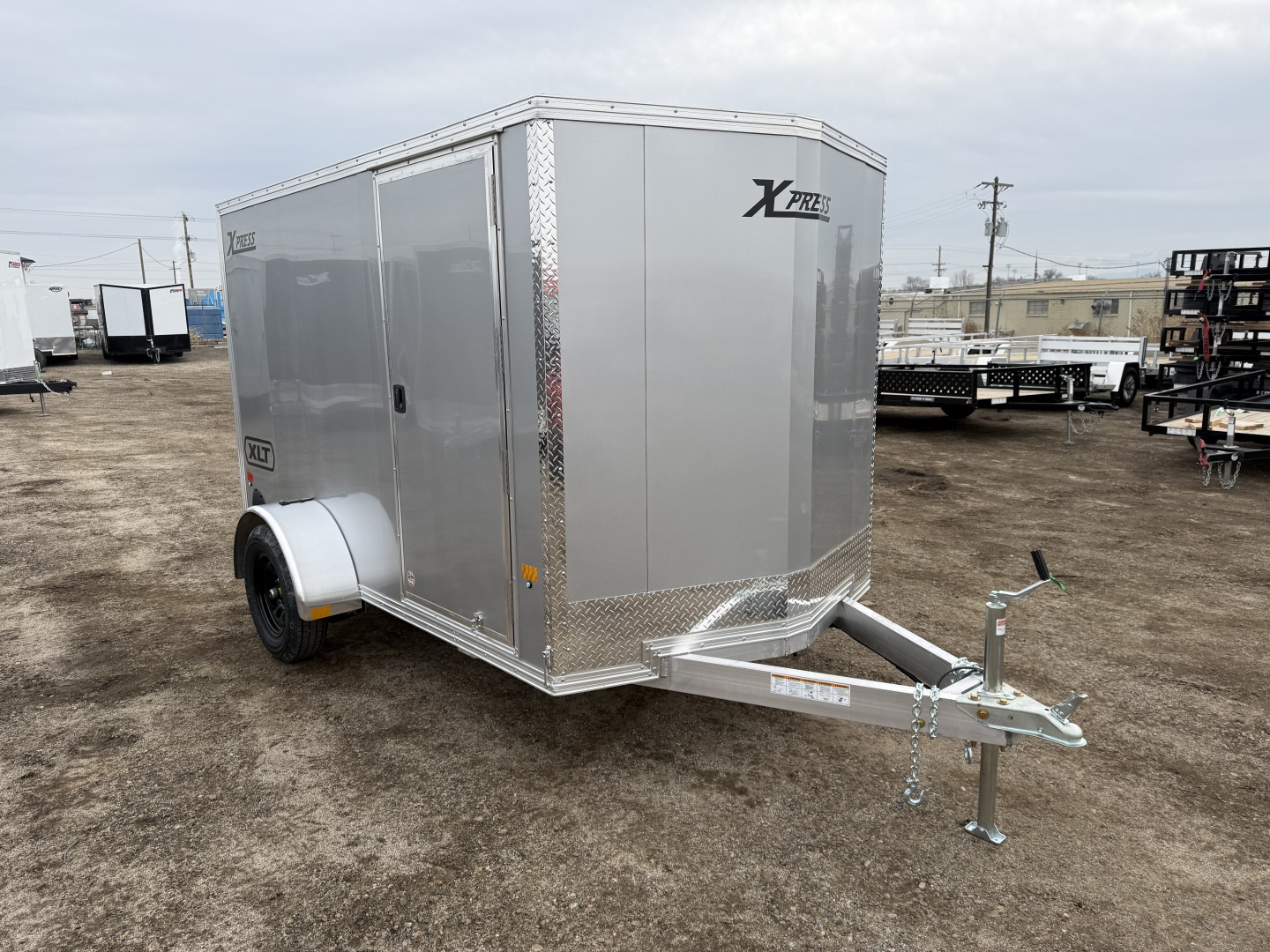 New 2026 ALCOM 6X10 3K XLTP Cargo / Enclosed Trailer