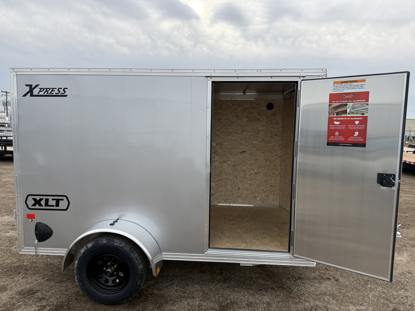New 2026 ALCOM 6X10 3K XLTP Cargo / Enclosed Trailer