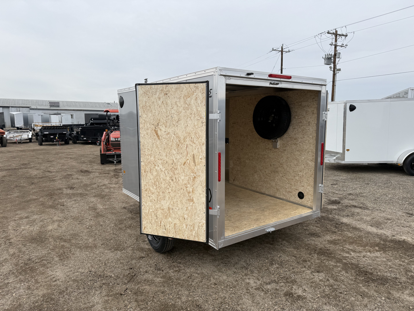 New 2026 ALCOM 6X10 3K XLTP Cargo / Enclosed Trailer