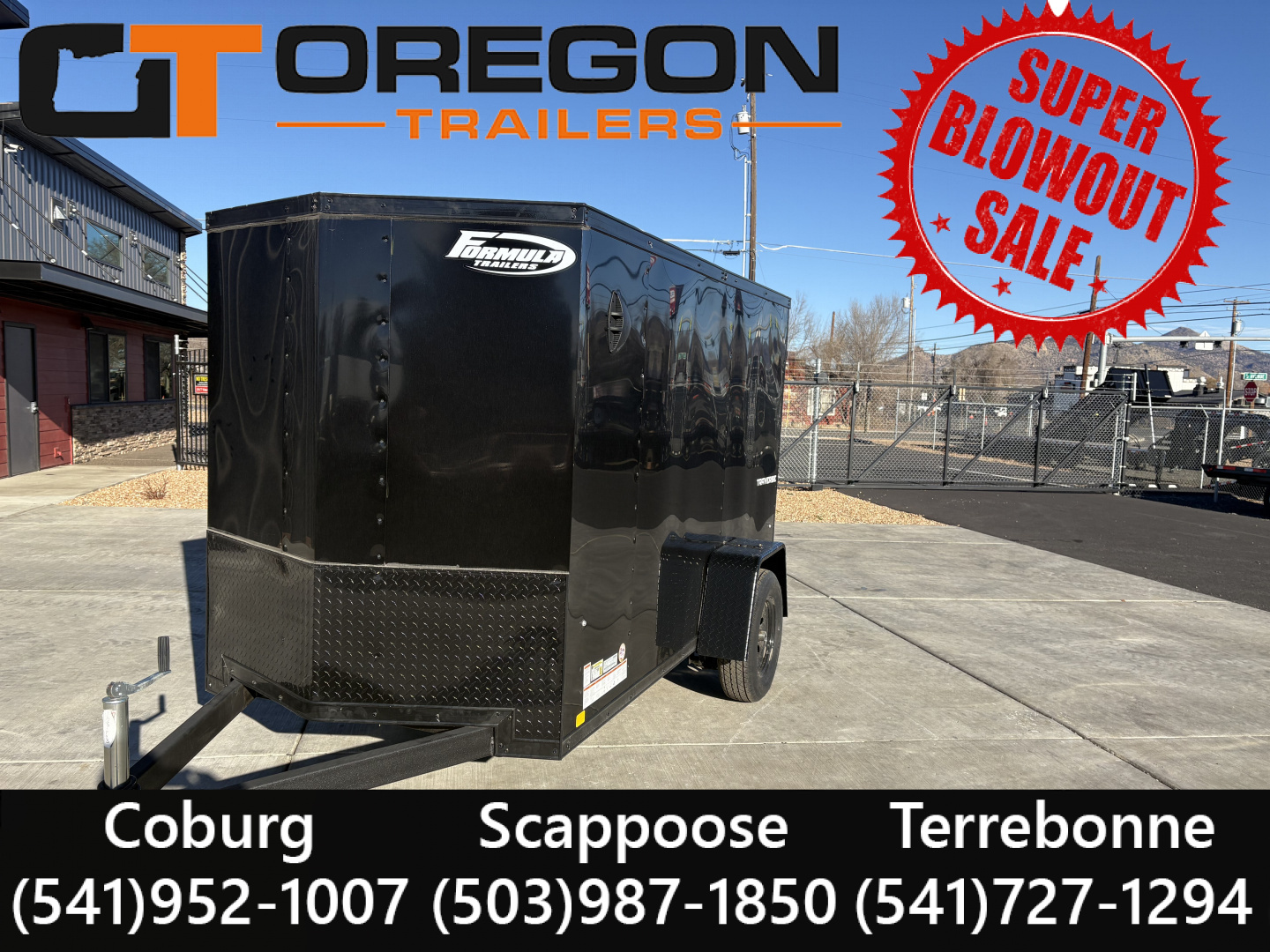 New 6x10 SA 3k Formula Enclosed Cargo Trailer