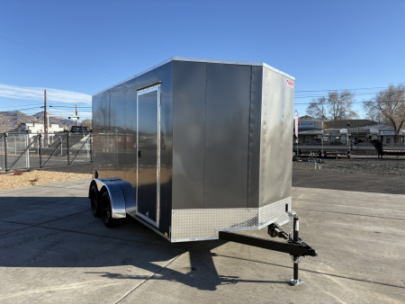 New 7x14 TA 7K Pace American Outback DLX Enclosed Cargo