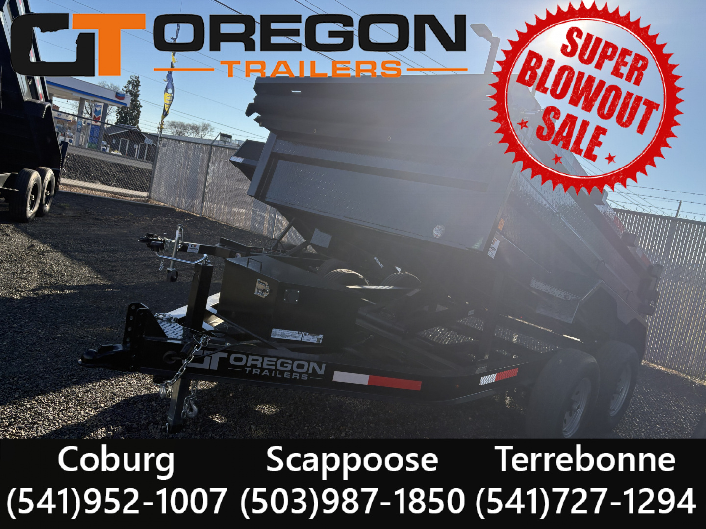 Used 6x10 TA 10K Eagle Dump Trailer