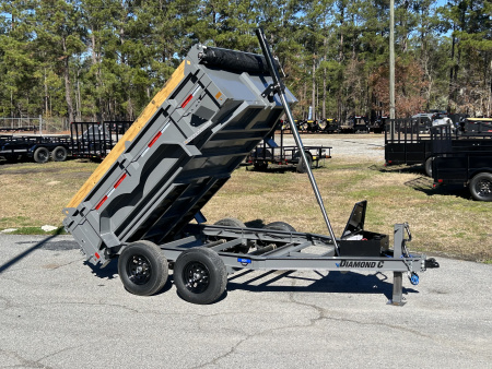 New 2026 Diamond C MDT206 TELESCOPIC DUMP TRAILER 6’5”X10 PACESETTER EDITION