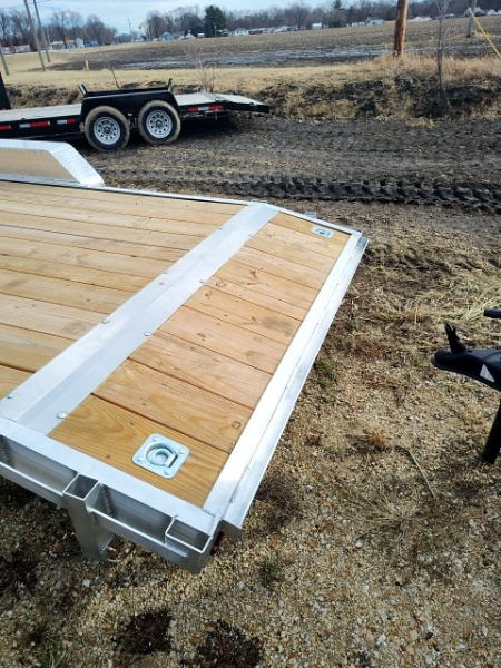 New 2026 Quality Steel and Aluminum 8322ALEH10K Car Hauler