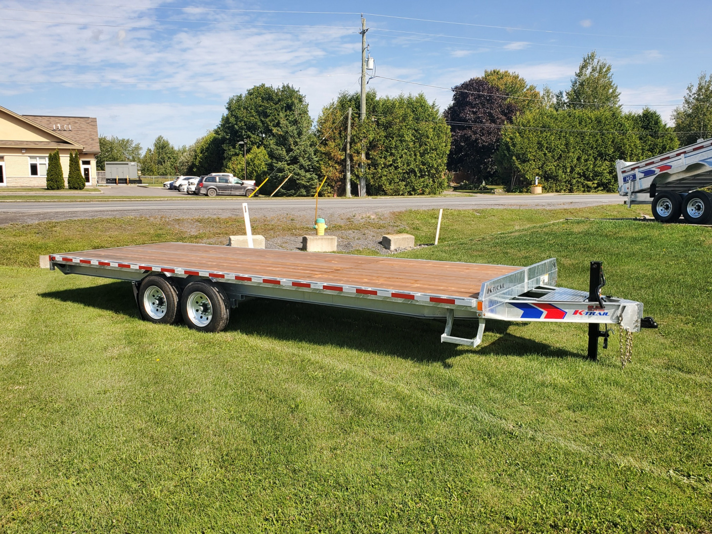 New 2026 K-Trail 20’ 17,000 lb Deckover Trailer – Galvanized, Heavy Duty, Ontario & Quebec