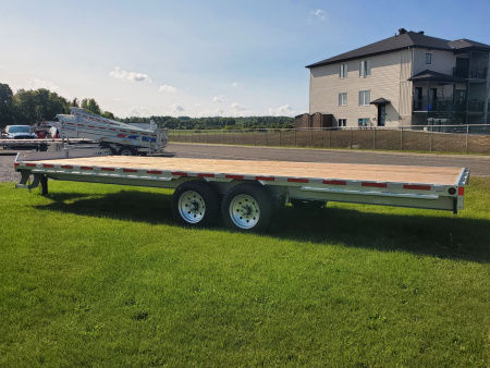 New 2026 K-Trail 20’ 17,000 lb Deckover Trailer – Galvanized, Heavy Duty, Ontario & Quebec