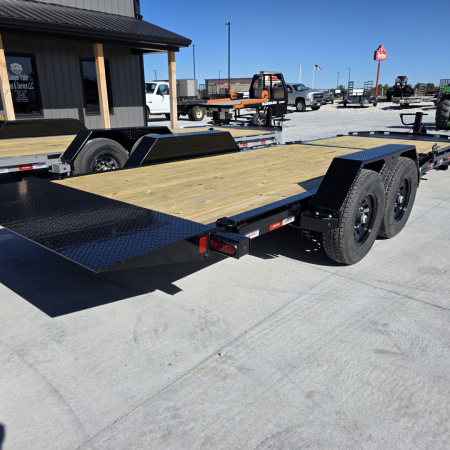 New 2026 Liberty 22' HYD BLACK ASSIST LT14K82X22 Tilt Trailer