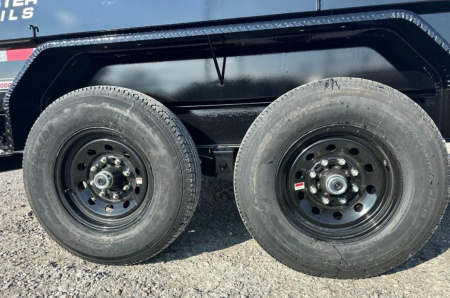 New 2026 PJ Trailers 7X14 DT1 15.4K Low Pro Telescopic Dump Trailer