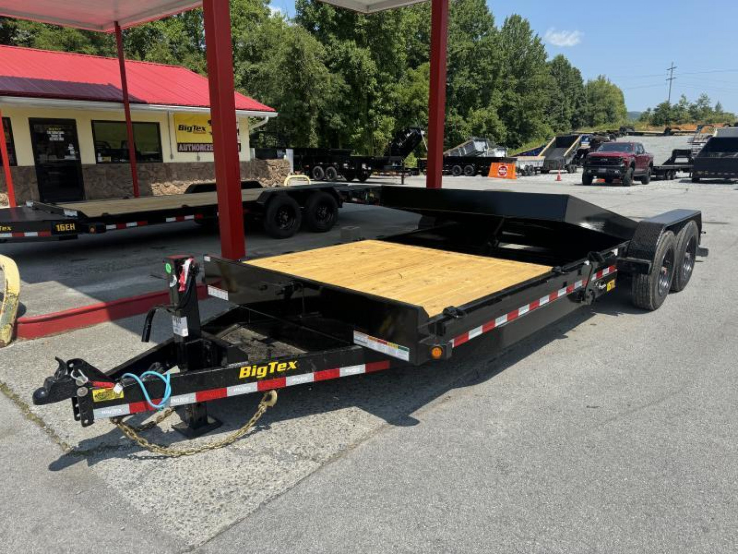 New 2026 Big Tex Trailers 16TL 83" x 20 (16 + 4) Super Duty Tilt Bed Trailer 17.5k Tilt Trailer