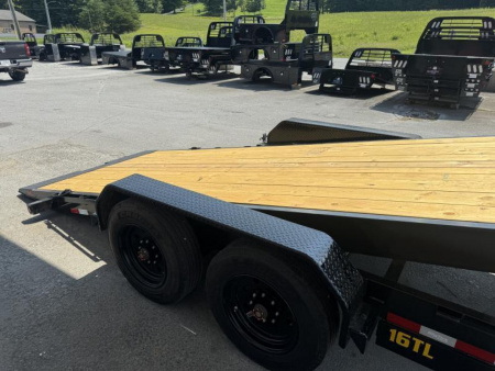 New 2026 Big Tex Trailers 16TL 83" x 20 (16 + 4) Super Duty Tilt Bed Trailer 17.5k Tilt Trailer