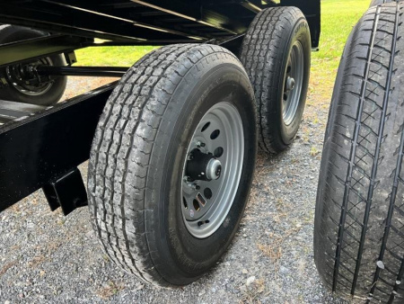 New 2026 Hawke Trailers FLPT-5.2K-6X10H Low Profile Dump Trailer FREE TARP KIT