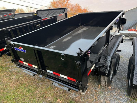 New 2026 Hawke Trailers FLPT-5.2K-6X10H Low Profile Dump Trailer FREE TARP KIT