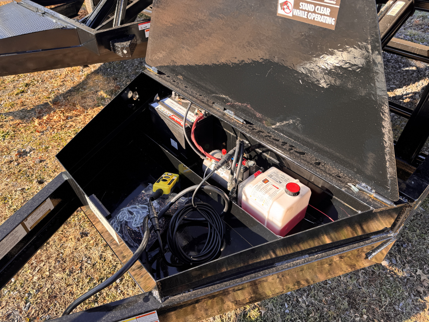 New 2026 Hawke Trailers FDOT-3.5K-6X10H Deck Over Dump Trailer FOLD DOWN SIDES FREE TARP KIT