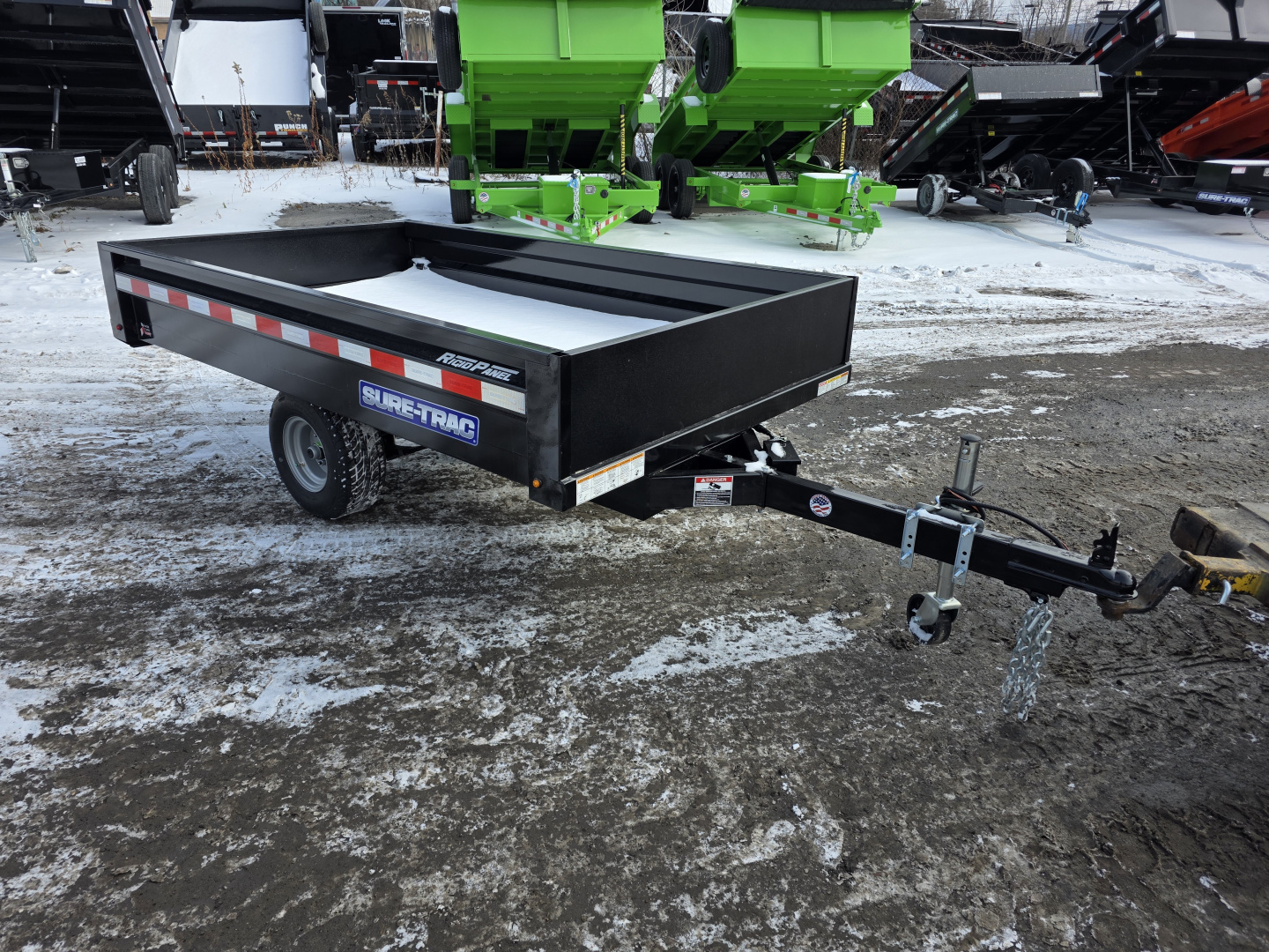New 2026 Sure-Trac 4.5X8 HOME OWNER Dump Trailer