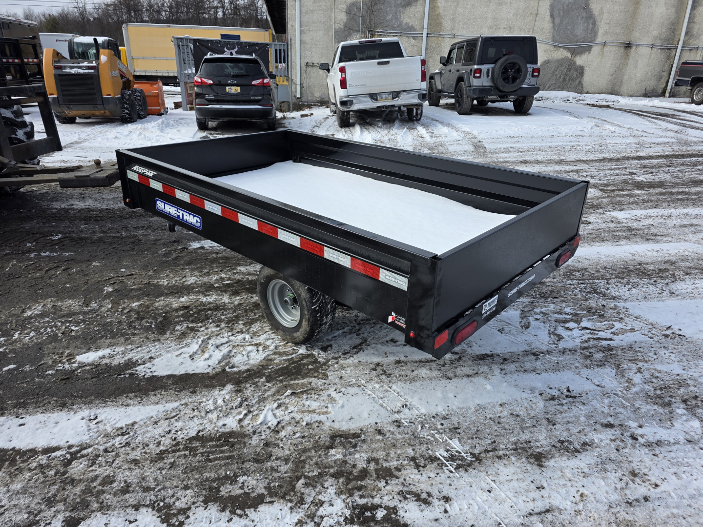 New 2026 Sure-Trac 4.5X8 HOME OWNER Dump Trailer