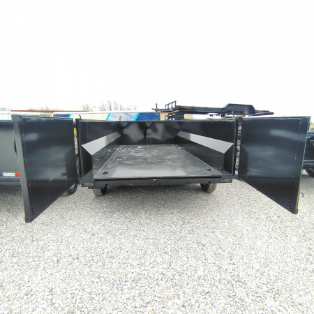 New 2026 U.S Built/Texas Pride Trailers 7x14x3 TA Bumper Pull , 14k axles Dump Trailer