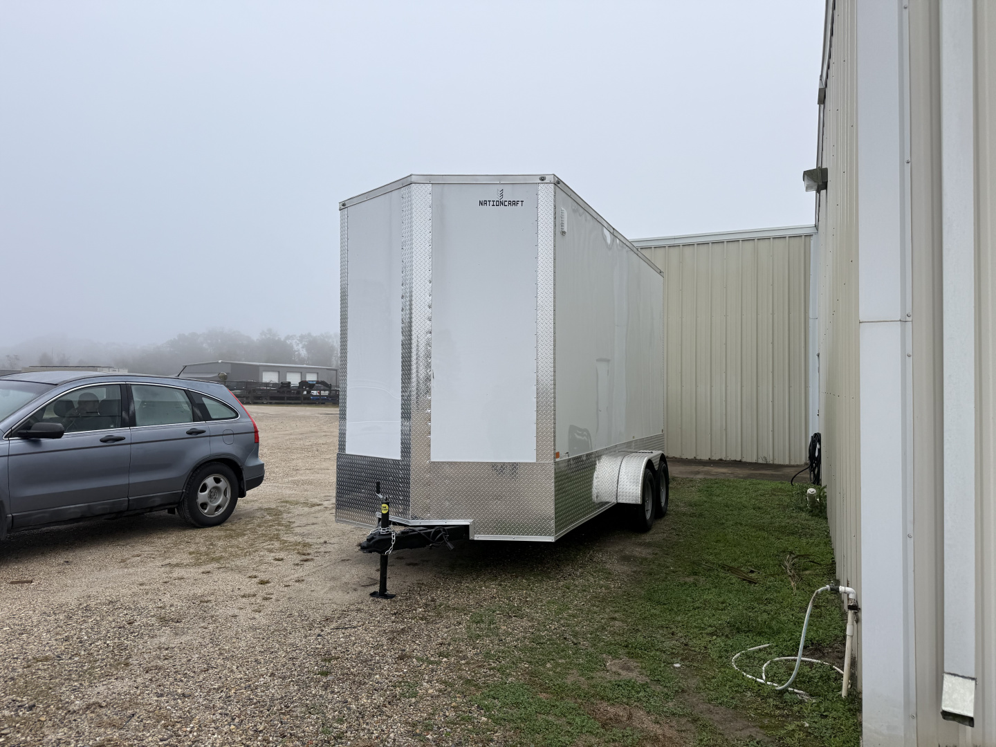 New 2026 NationCraft Trailers 7 X 16 TA POLY Cargo / Enclosed Trailer
