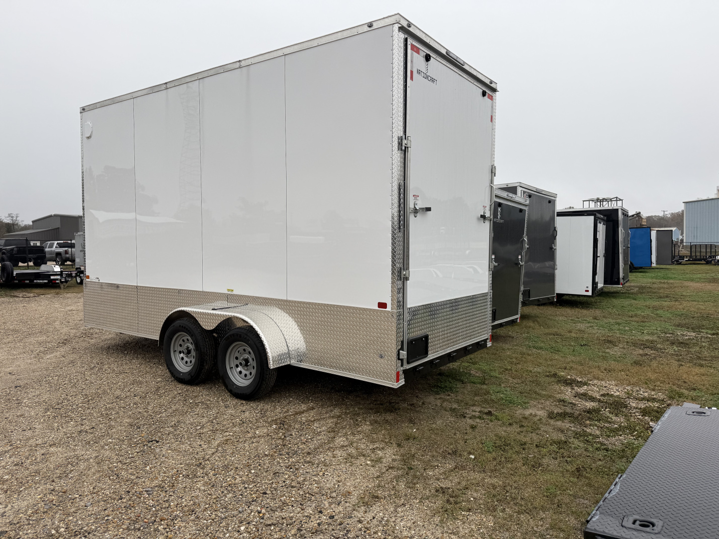 New 2026 NationCraft Trailers 7 X 16 TA POLY Cargo / Enclosed Trailer