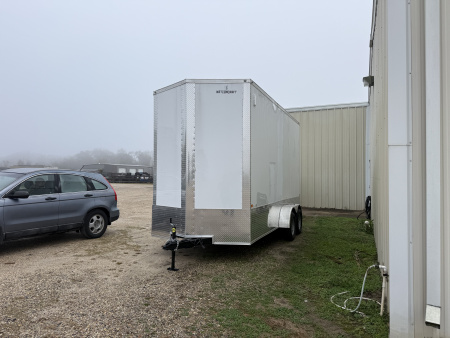 New 2026 NationCraft Trailers 7 X 16 TA POLY Cargo / Enclosed Trailer