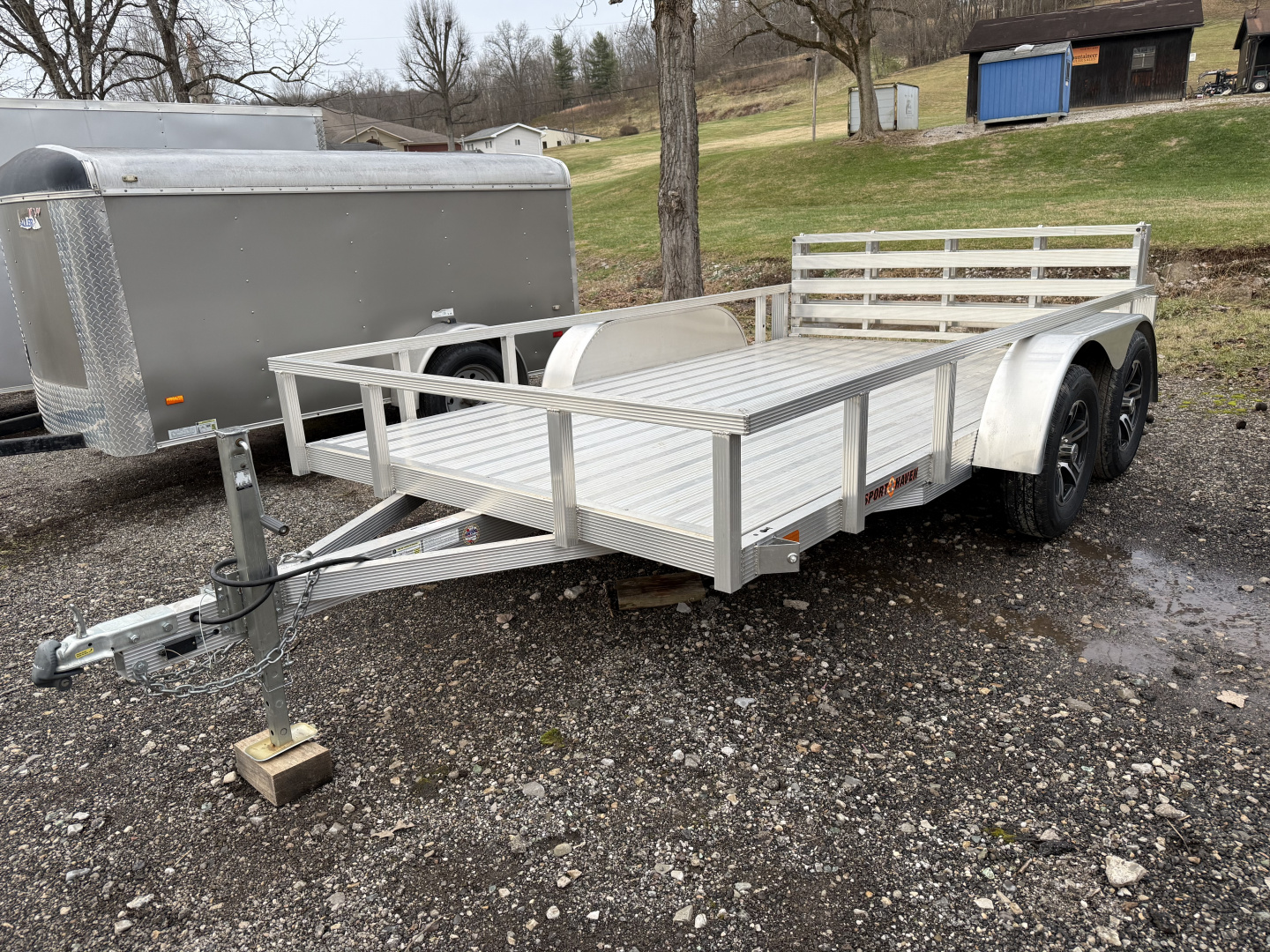 Used 2023 Sport Haven AUT712TD-F Utility Trailer