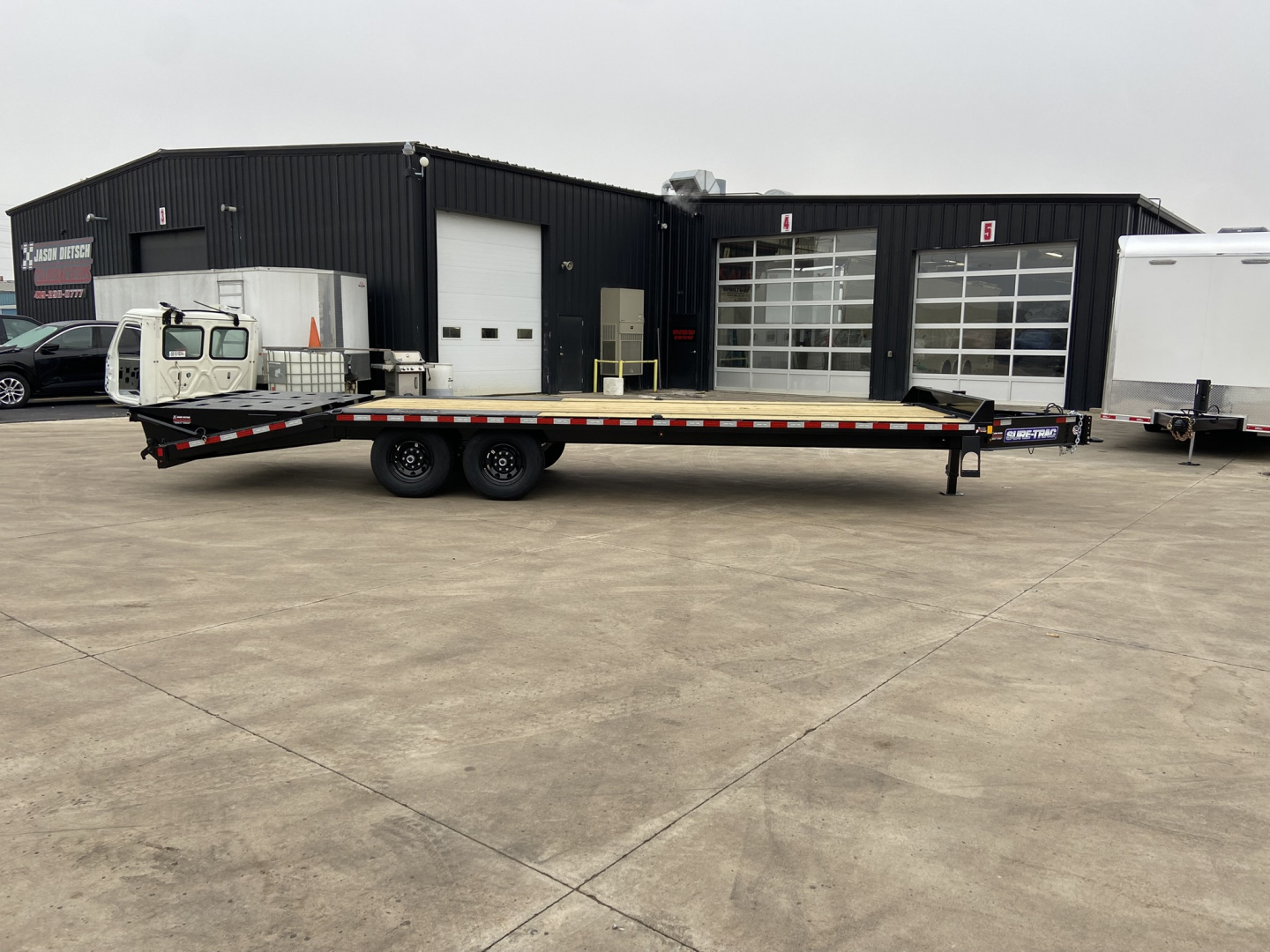 New Sure-Trac Equipment Trailer 8.5x22.5