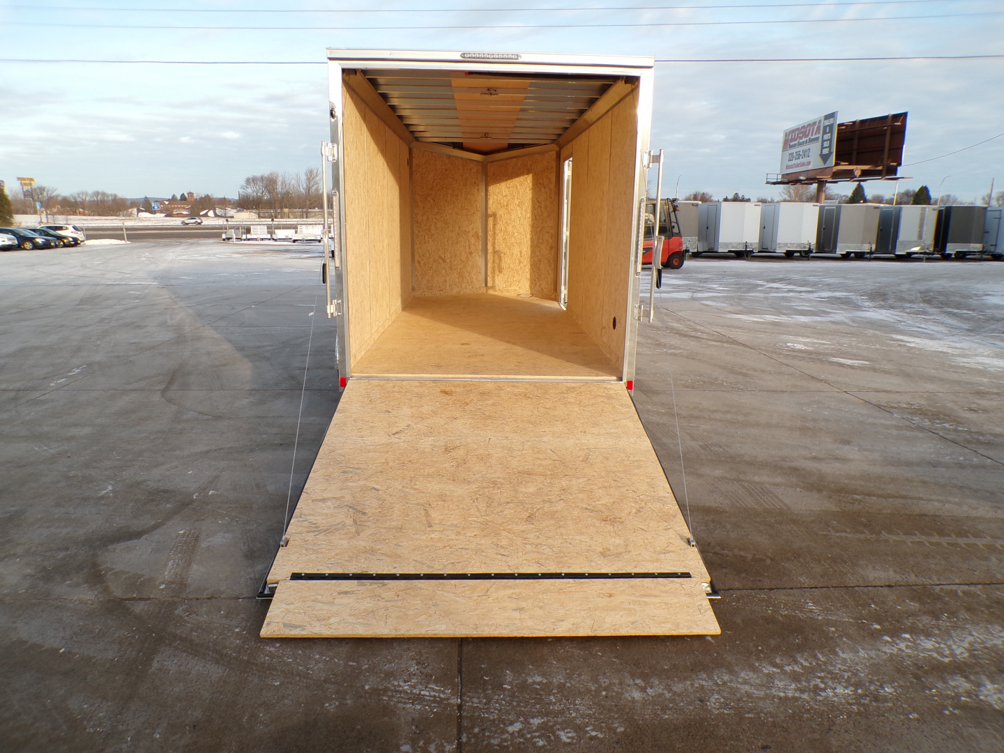 New 2026 Formula Triumph 7 x 16 Cargo / Enclosed Trailer