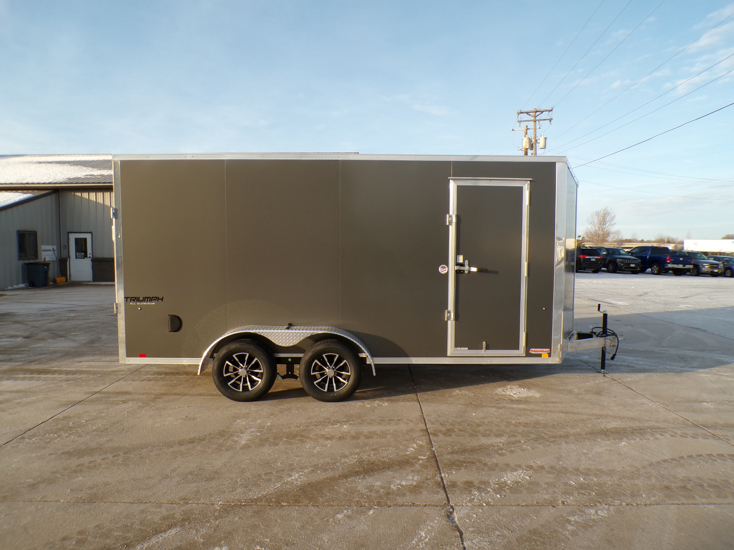 New 2026 Formula Triumph 7 x 16 Cargo / Enclosed Trailer