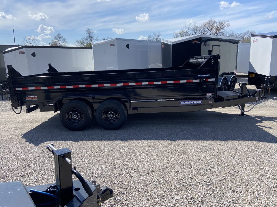 New Sure-Trac Dump Trailer 7 x 16