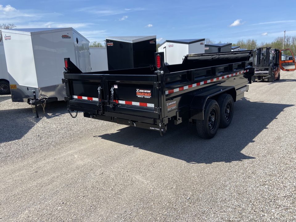 New Sure-Trac Dump Trailer 7 x 16