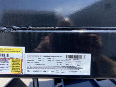 New Sure-Trac Dump Trailer 7 x 16