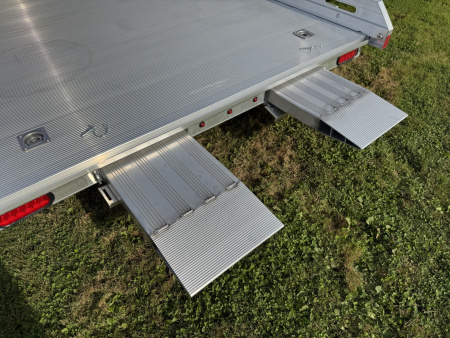 New 2027 Aluma 7816TA-EL-R-RTD Hauler Car / Racing Trailer