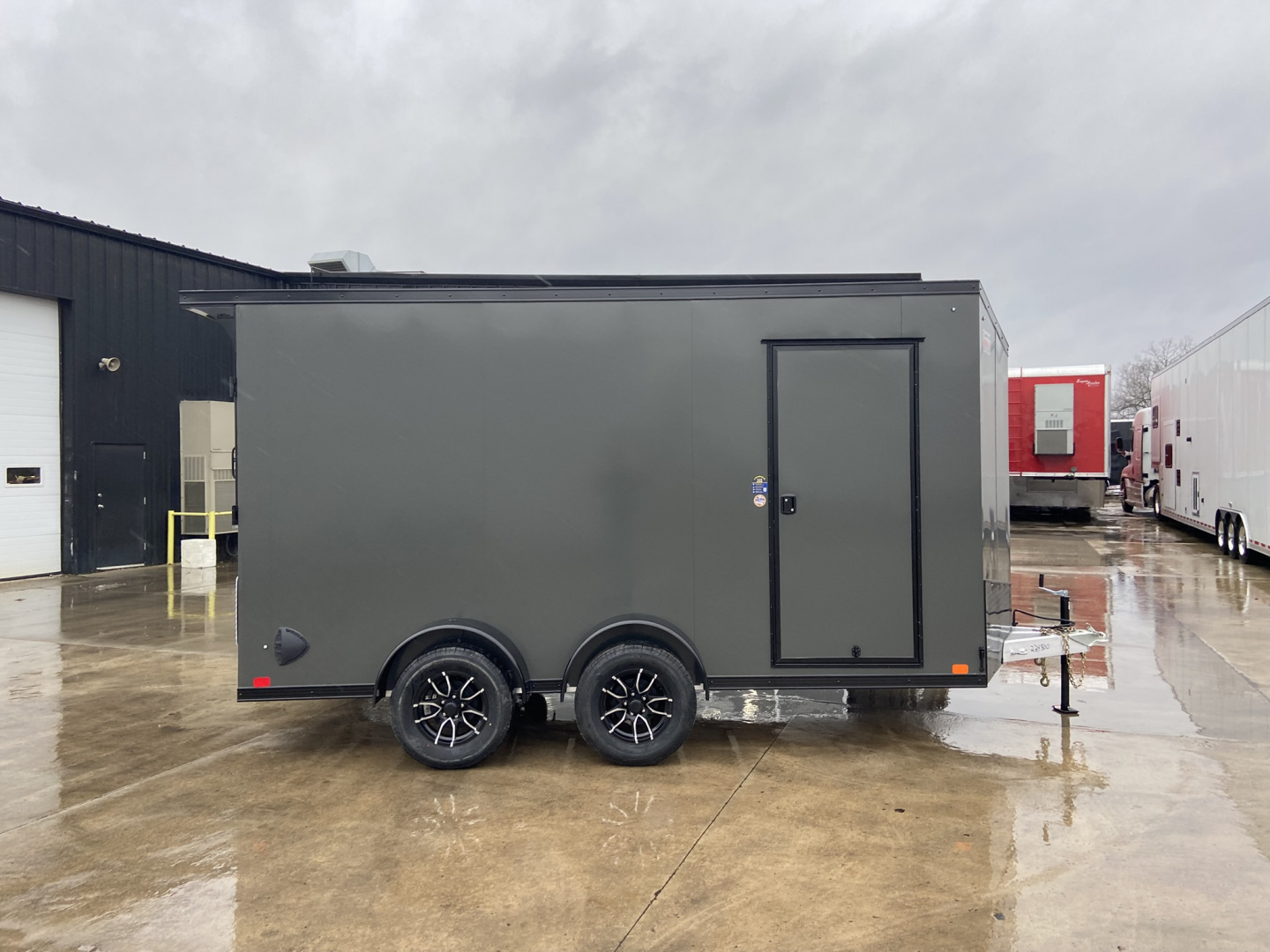 New United UAT 7 x 14 Enclosed Cargo Trailer