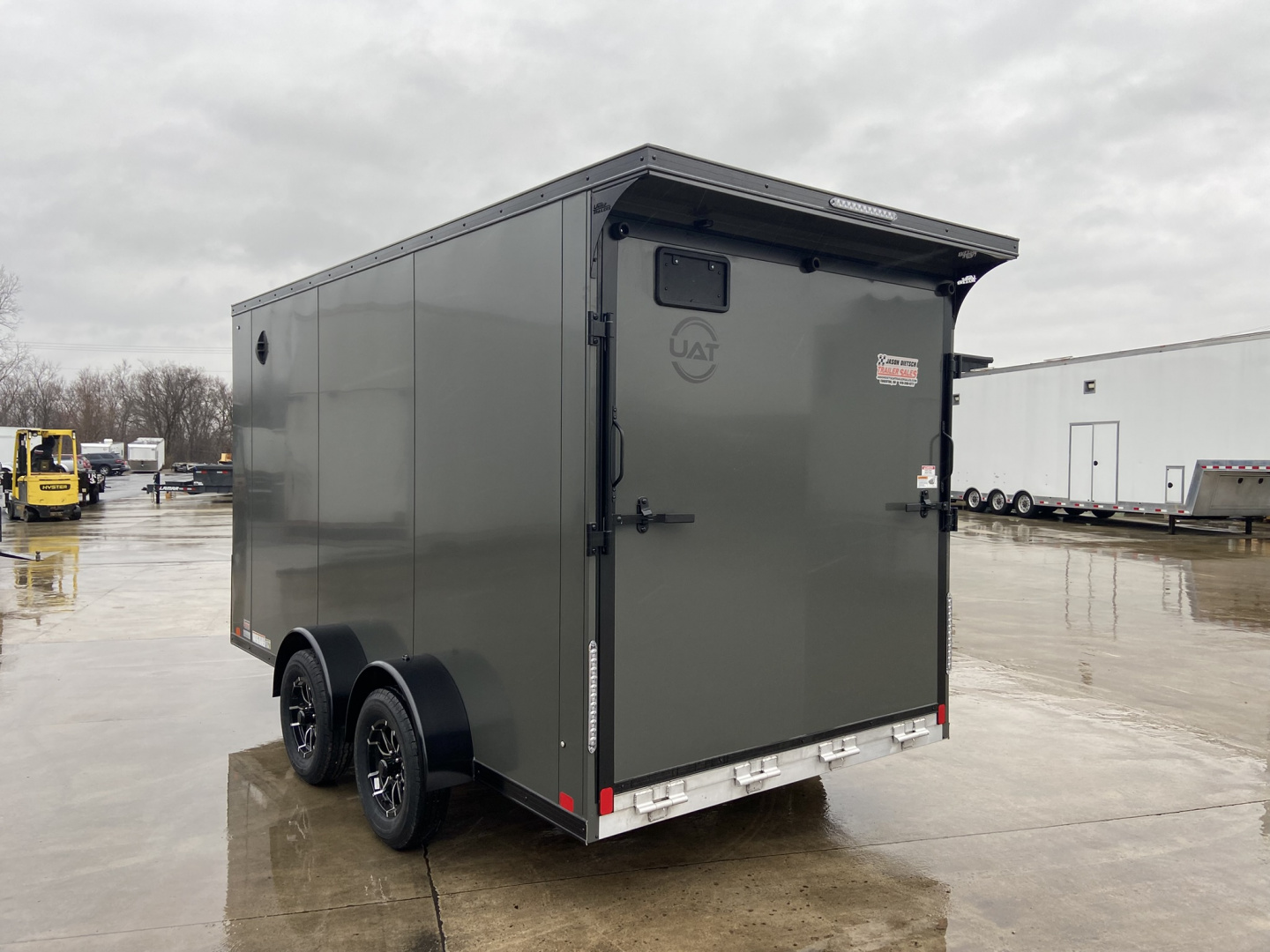 New United UAT 7 x 14 Enclosed Cargo Trailer