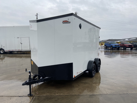 New United 12' UJ V-Nose Enclosed Cargo Trailer