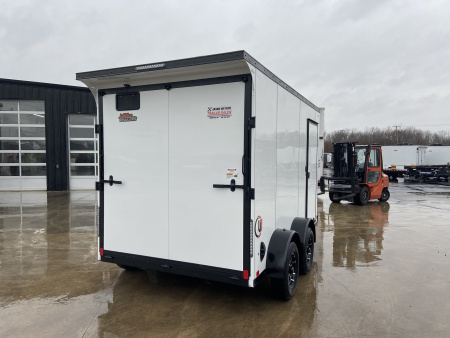 New United 12' UJ V-Nose Enclosed Cargo Trailer