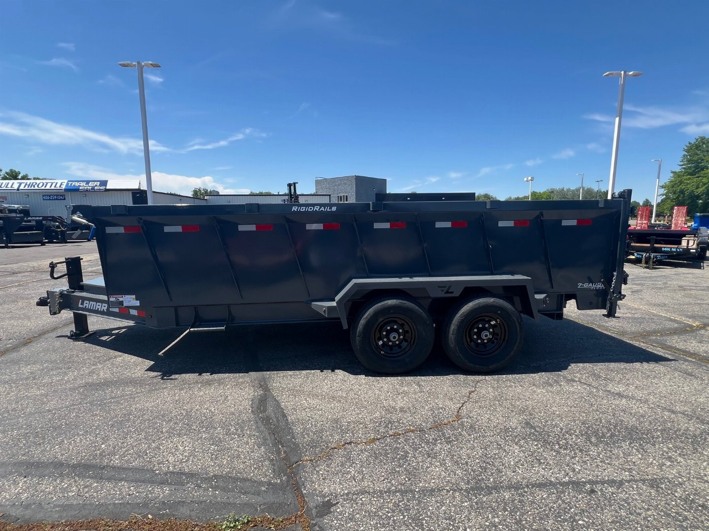 New 2026 Lamar Trailers 83X16 14K Dump Trailer