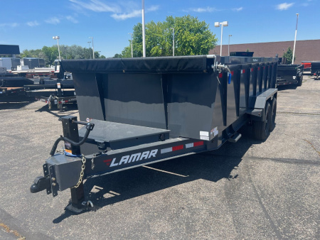 New 2026 Lamar Trailers 83X16 14K Dump Trailer