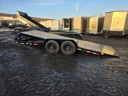 New 2025 Sure-Trac 7X18 14K TILT Equipment Trailer