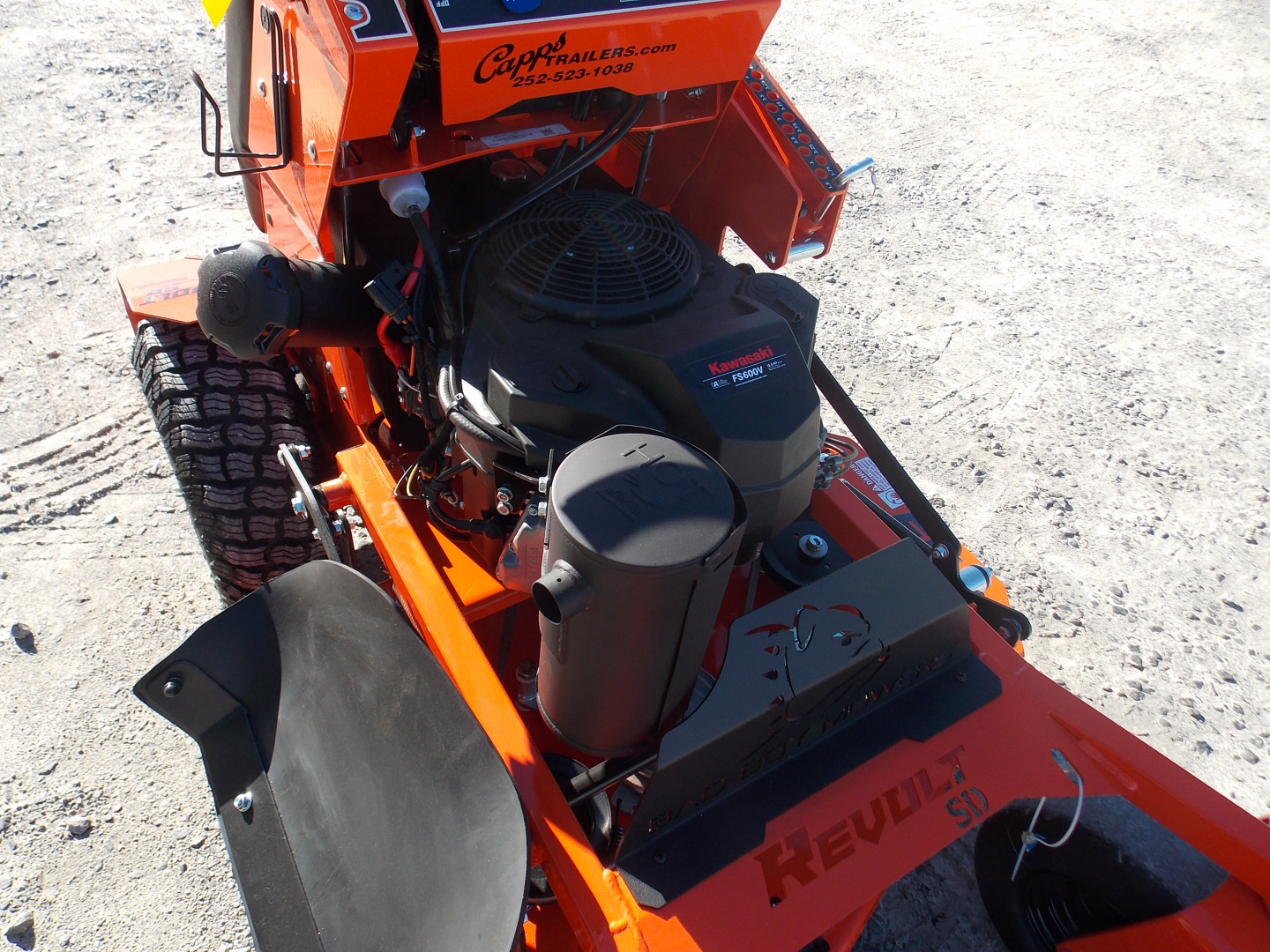 New 2026 Bad Boy Revolt SD 42" Kawasaki BRV42FS600 Lawn Mowers