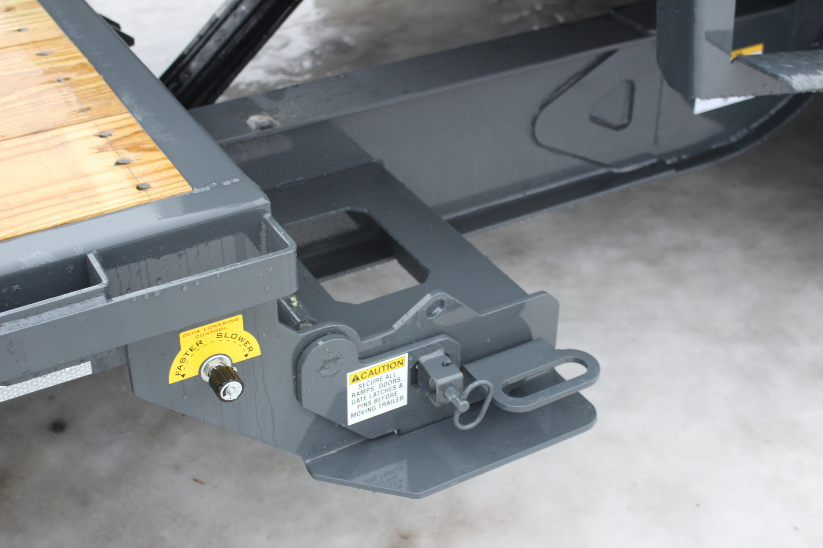 New 2026 Moritz 7' x 16' + 6' Low Pro - Gravity Tilt - Tilt Trailer - 22900# GVW