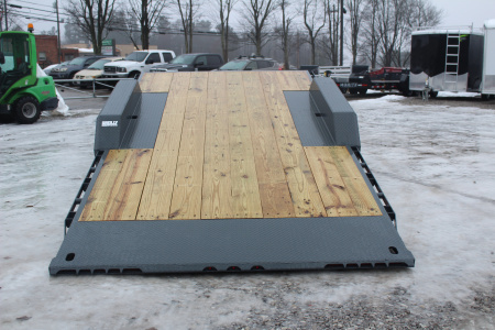 New 2026 Moritz 7' x 16' + 6' Low Pro - Gravity Tilt - Tilt Trailer - 22900# GVW