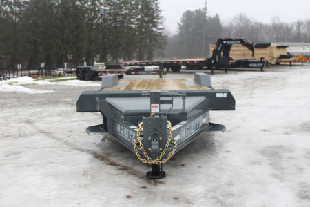 New 2026 Moritz 7' x 16' + 6' Low Pro - Gravity Tilt - Tilt Trailer - 22900# GVW