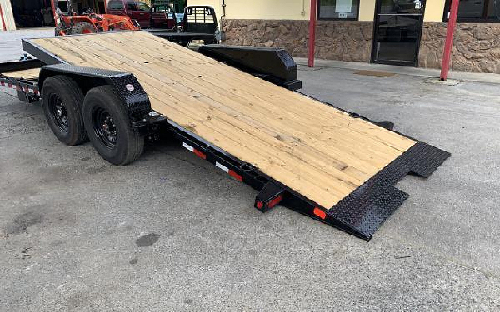 New 2025 Big Tex Trailers 14TL 83" x 22 (16 + 6) Heavy Duty Tilt Bed Trailer Tilt Trailer