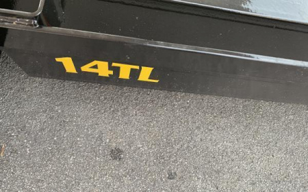 New 2026 Big Tex Trailers 14TL 83" x 22 (16 + 6) Heavy Duty Tilt Bed Trailer Tilt Trailer