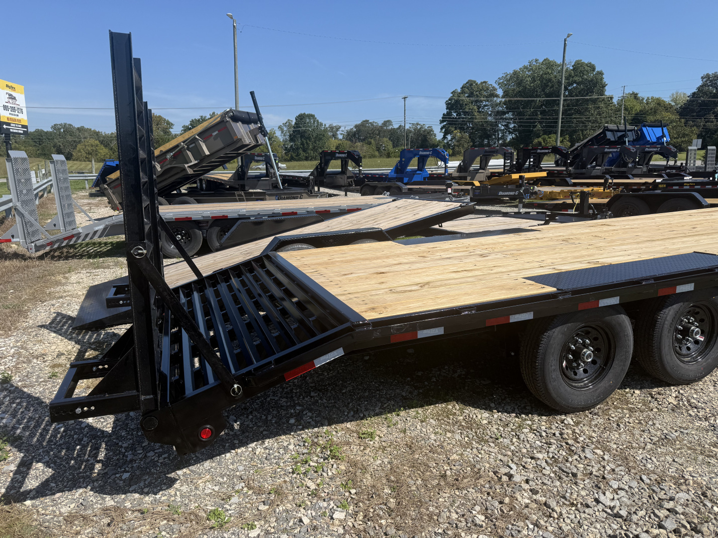 New 2026 Big Tex Trailers 14OA 22’ Equipment Trailer